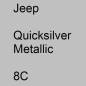 Preview: Jeep, Quicksilver Metallic, 8C.